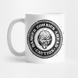 Danger Zombies Ahead Mug